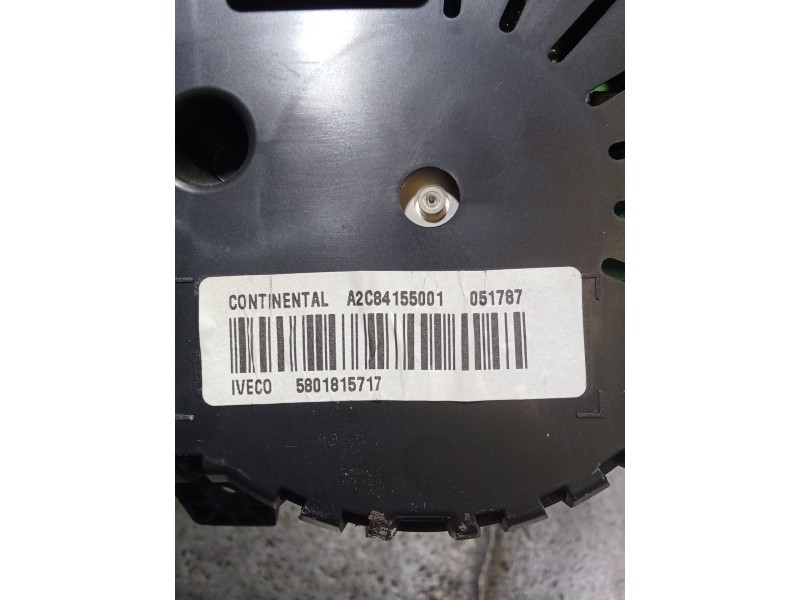 Recambio de cuadro instrumentos para iveco daily vi furgoneta 33s13, 35s13, 35c13 referencia OEM IAM 5801815717 A2C84156001 5801