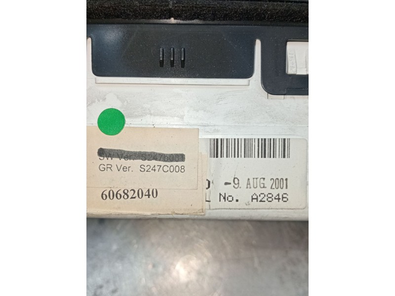 Recambio de cuadro instrumentos para lancia thesis (841_) 2.4 jtd (841axd1b02) referencia OEM IAM 60682040 S247b001 S247C008