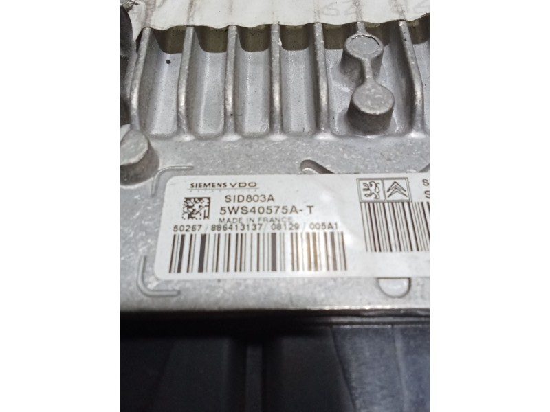 Recambio de centralita motor uce para peugeot 607 (9d, 9u) 2.0 hdi referencia OEM IAM 5WS40575AT SW9663964180 HW9661642160