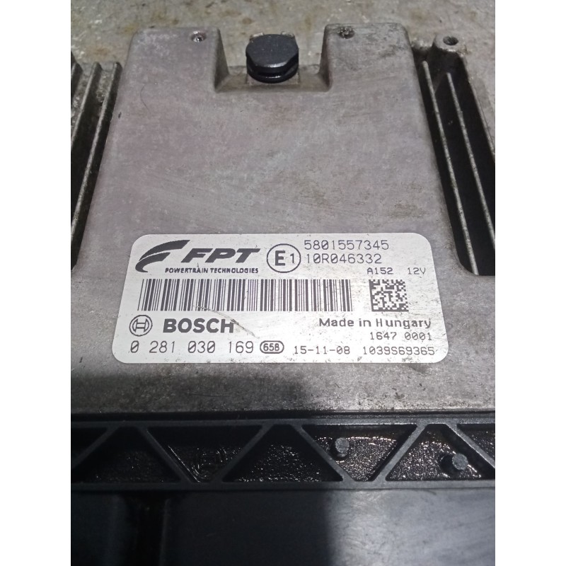 Recambio de centralita motor uce para iveco daily vi furgoneta 33s13, 35s13, 35c13 referencia OEM IAM 0281030169 5801557345 