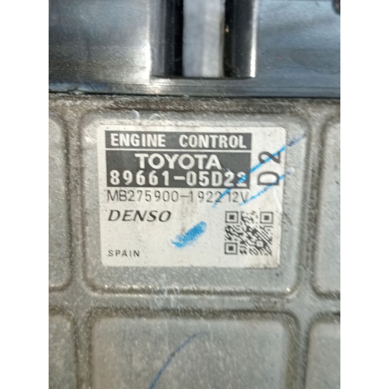 Recambio de centralita motor uce para toyota avensis sedán (_t27_) 2.0 d-4d (adt270_) referencia OEM IAM 8966105D22 MB2759001922