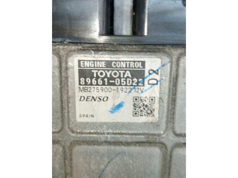 Recambio de centralita motor uce para toyota avensis sedán (_t27_) 2.0 d-4d (adt270_) referencia OEM IAM 8966105D22 MB2759001922