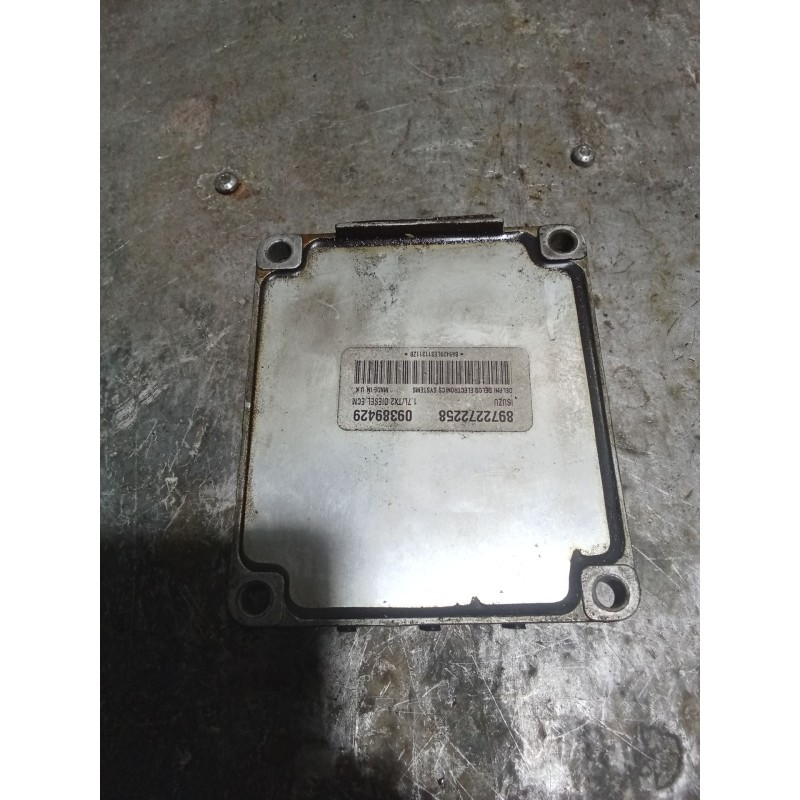 Recambio de centralita motor uce para opel corsa c (x01) 1.7 dti (f08, f68) referencia OEM IAM 8972272258 09389429 