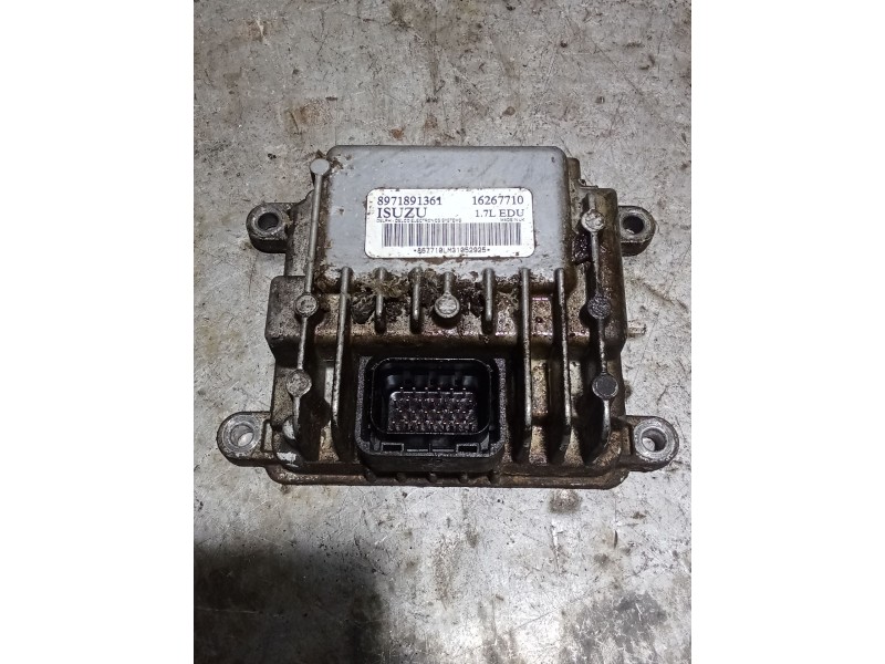 Recambio de centralita inyeccion para opel corsa c (x01) 1.7 dti (f08, f68) referencia OEM IAM 8971891361 1626771O 