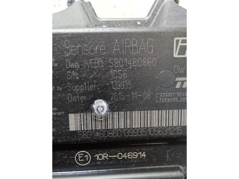 Recambio de kit airbag para iveco daily vi furgoneta 33s13, 35s13, 35c13 referencia OEM IAM AIRBAG VOLANTE PRETENSOR IZQUIERDO C