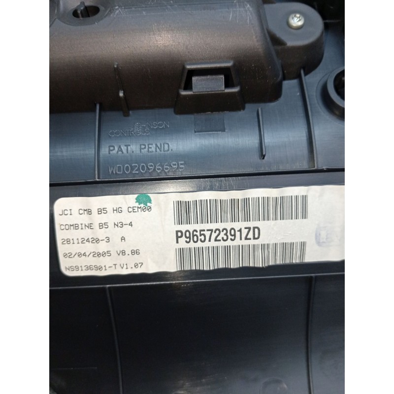 Recambio de pantalla multifuncion para citroën c4 i (lc_) 2.0 hdi referencia OEM IAM P96572391ZD 281124203A 