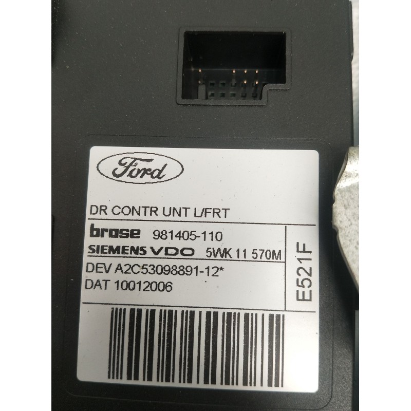 Recambio de motor cierre centralizado delantero izquierdo para ford focus c-max (dm2) 1.8 tdci referencia OEM IAM A2C5309889112 