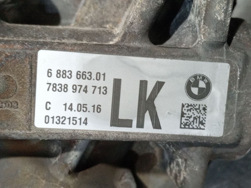 Recambio de cremallera direccion para bmw 3 touring (f31) 318 d referencia OEM IAM 688366301 7838974713 7802277795