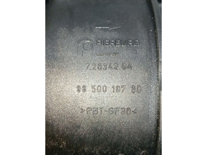 Recambio de caudalimetro para mazda 3 (bk) 1.6 di turbo referencia OEM IAM 9650010780 72834204 