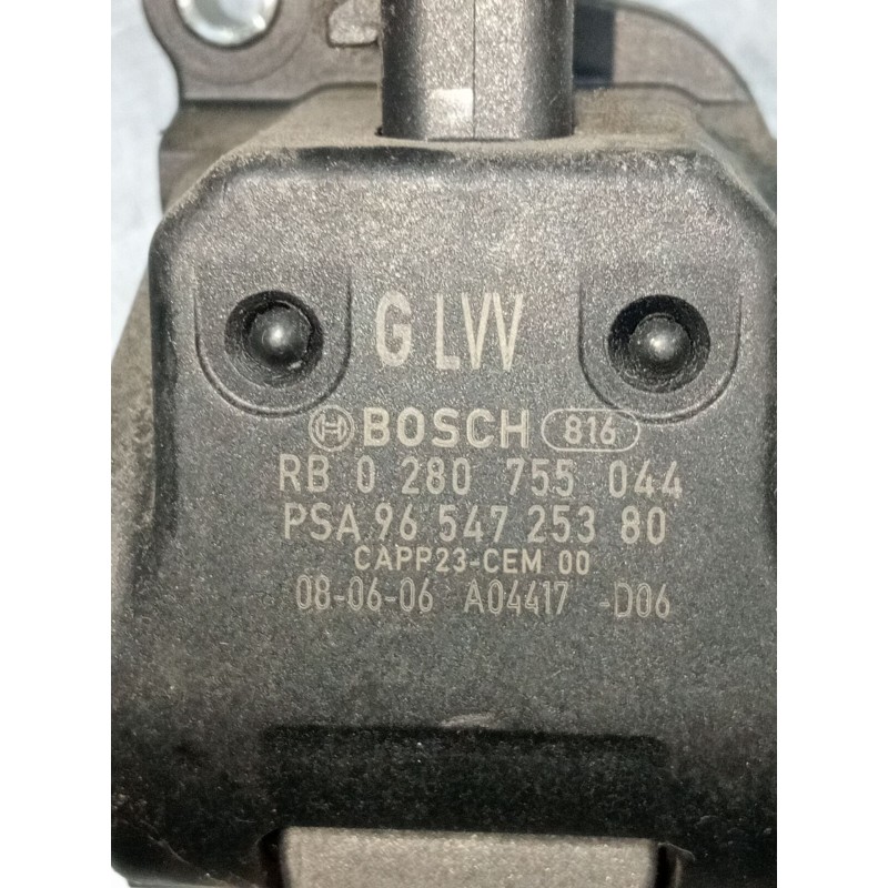 Recambio de potenciometro pedal para citroën c4 grand picasso i (ua_) 1.6 hdi referencia OEM IAM 0280755044 9654725380 