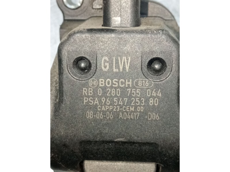 Recambio de potenciometro pedal para citroën c4 grand picasso i (ua_) 1.6 hdi referencia OEM IAM 0280755044 9654725380 