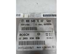Recambio de centralita abs para mercedes clase a (w168) 1.6 cat referencia OEM IAM 0265109619 1685451332 FD02M03 Q01 2