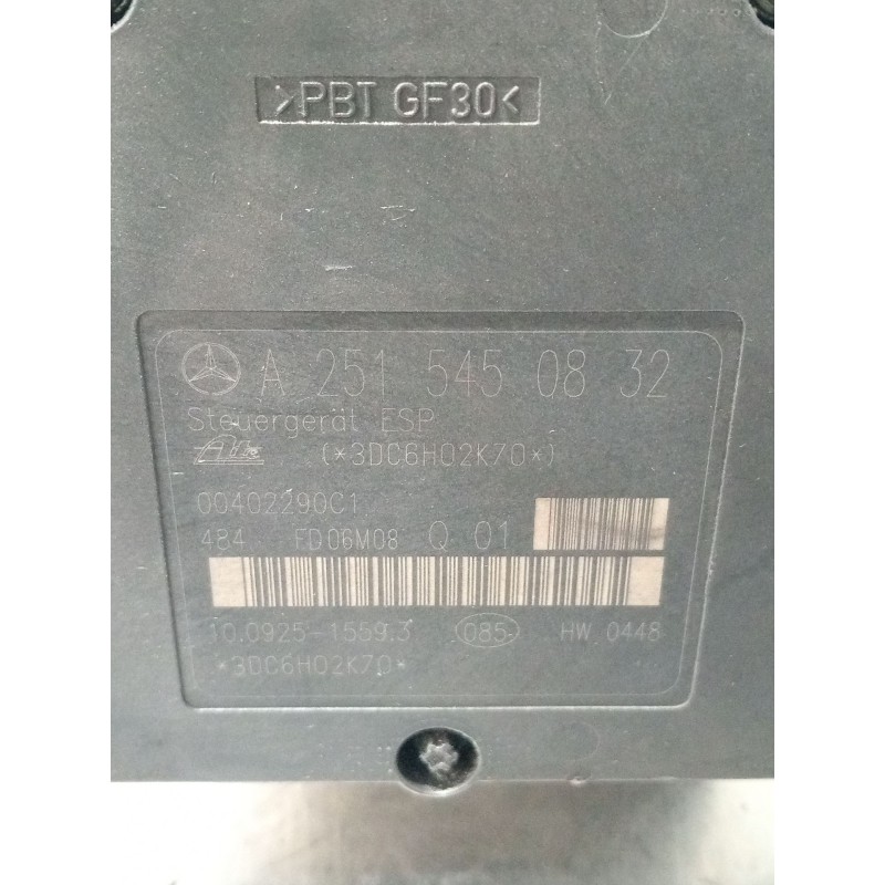 Recambio de abs para mercedes-benz clase m (w164) 320 / 350 cdi (164.122) referencia OEM IAM A2515450832 10092515593 