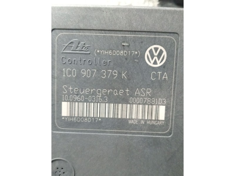 Recambio de abs para skoda octavia i (1u2) 1.9 tdi referencia OEM IAM 1C0907379K 1J0614417 10020600384