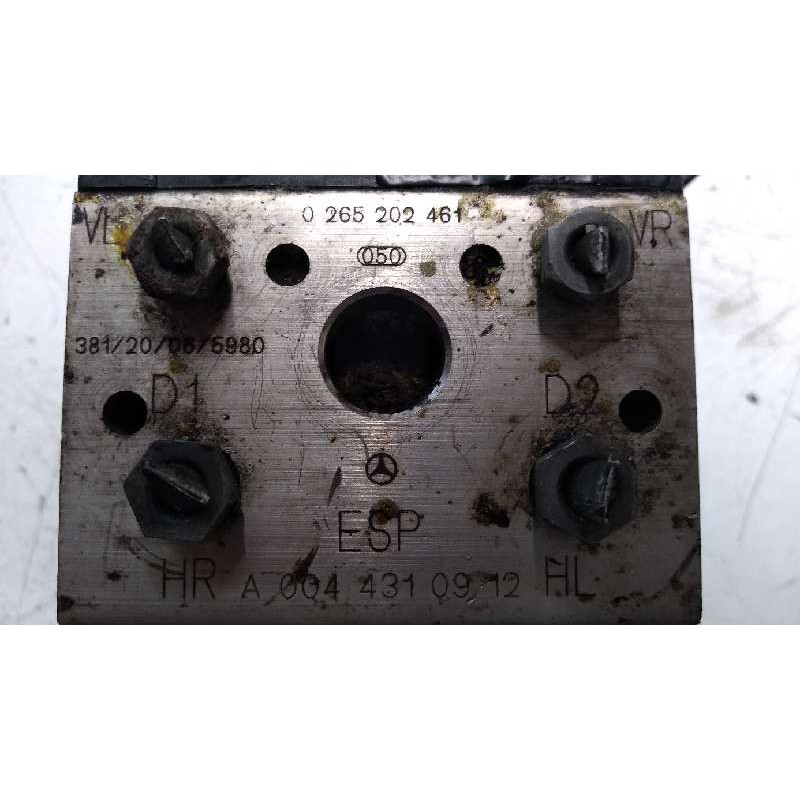 Recambio de abs para mercedes clase a (w168) 1.7 cdi diesel cat referencia OEM IAM 0265202461 A0044310912 