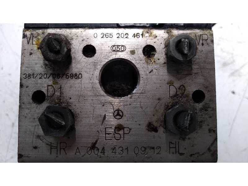 Recambio de abs para mercedes clase a (w168) 1.7 cdi diesel cat referencia OEM IAM 0265202461 A0044310912 