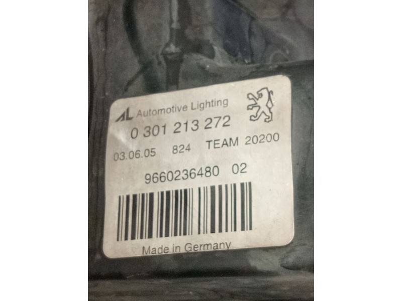 Recambio de faro derecho para peugeot 407 (6d_) 2.2 hdi 170 (6d4hth) referencia OEM IAM 0301213272 9660236480 XENON