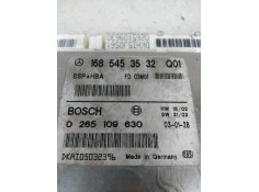 Recambio de centralita abs para mercedes clase a (w168) 1.7 cdi diesel cat referencia OEM IAM 0265109630 1685453532 FD03M01 Q01 2