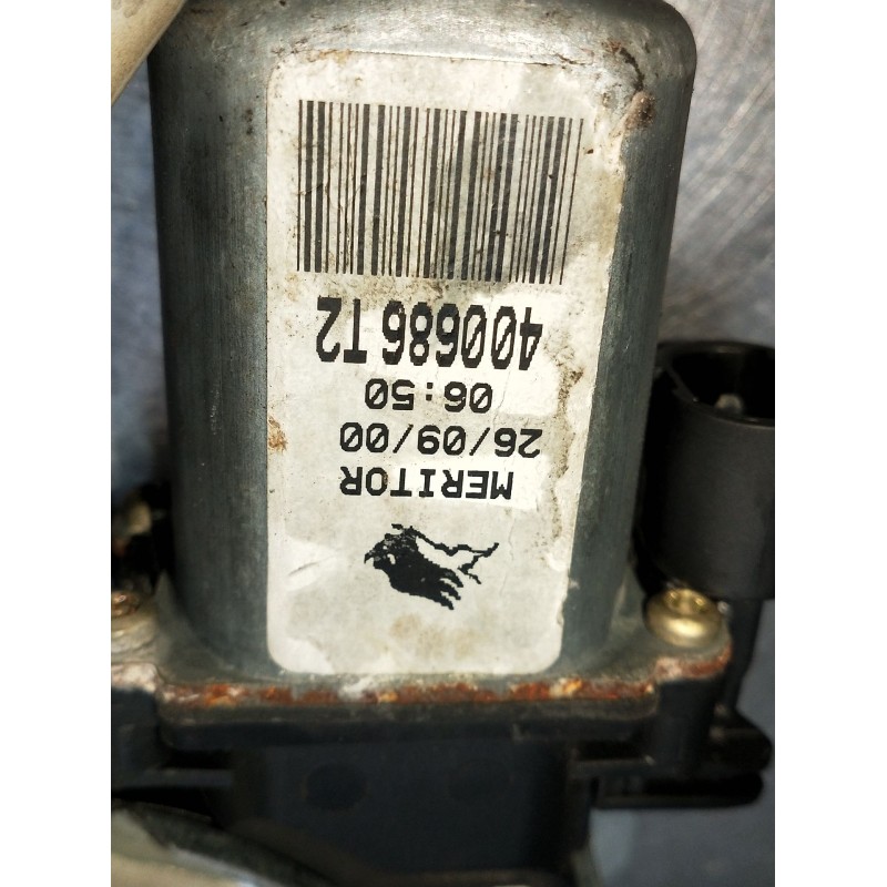 Recambio de elevalunas trasero derecho para renault megane i (ba0/1_) 1.9 dci (ba05, ba1f) referencia OEM IAM 400686T2 5P 