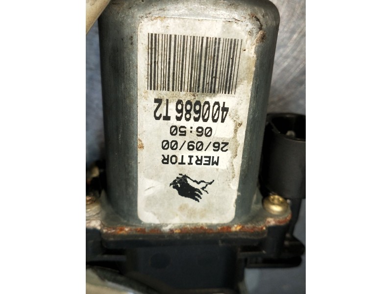 Recambio de elevalunas trasero derecho para renault megane i (ba0/1_) 1.9 dci (ba05, ba1f) referencia OEM IAM 400686T2 5P 