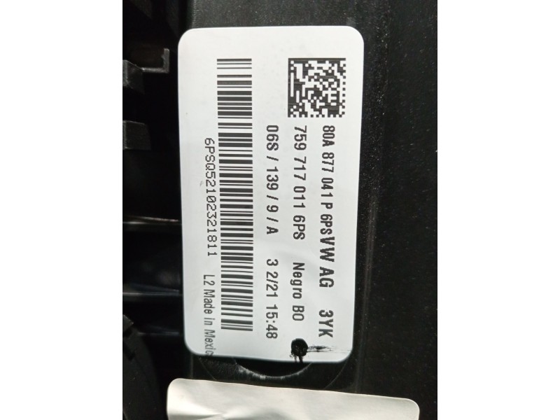 Recambio de techo electrico para audi q5 (fyb, fyg) 40 tdi mild hybrid quattro referencia OEM IAM 80A877041P  
