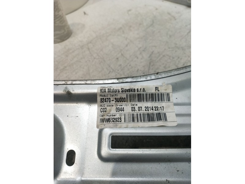Recambio de elevalunas delantero izquierdo para kia sportage iii (sl) 1.6 gdi referencia OEM IAM 824703U000  