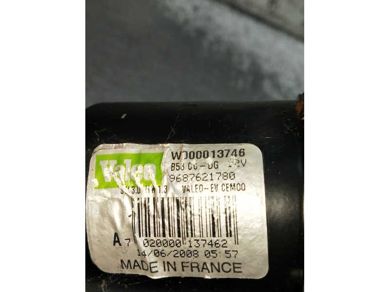 Recambio de motor limpia delantero para citroën c4 grand picasso i (ua_) 1.6 hdi referencia OEM IAM 9687621780 W000013746 IZQUIE