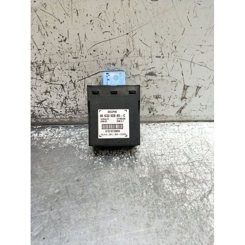 Recambio de modulo electronico para citroën c4 grand picasso i (ua_) 1.6 hdi referencia OEM IAM 9663392880C 8151813604 