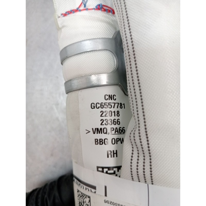 Recambio de airbag cortina delantero derecho para dacia spring ev (b6m1) referencia OEM IAM GC6557781 22018 23366
