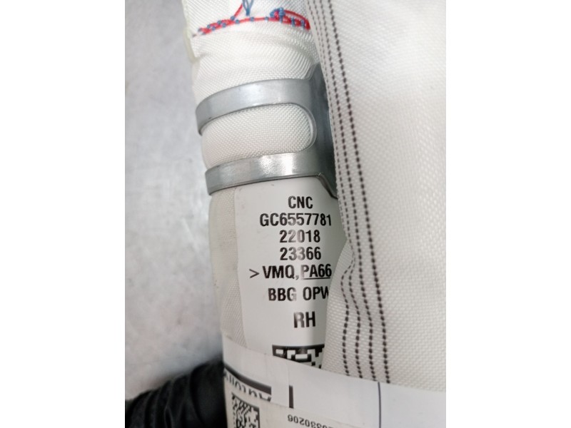 Recambio de airbag cortina delantero derecho para dacia spring ev (b6m1) referencia OEM IAM GC6557781 22018 23366