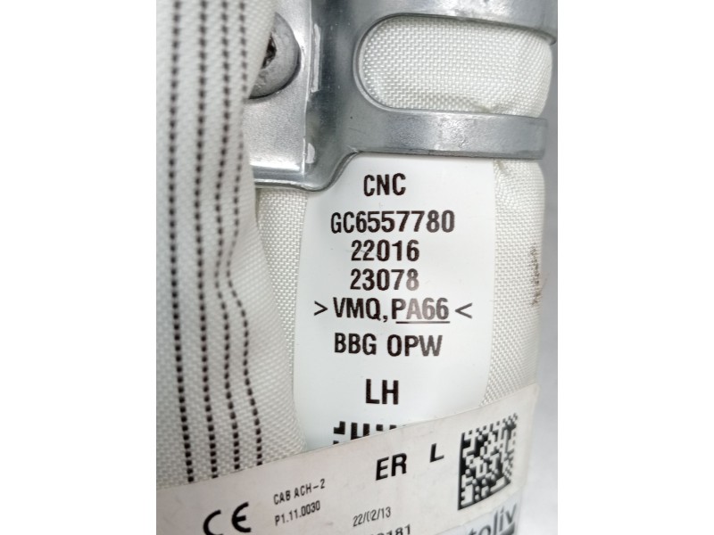 Recambio de airbag cortina delantero izquierdo para dacia spring ev (b6m1) referencia OEM IAM GC6557780 22016 23078