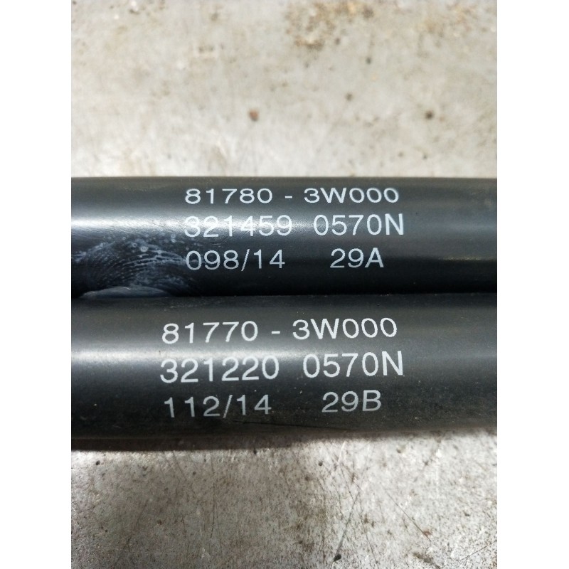 Recambio de amortiguador trasero para kia sportage iii (sl) 1.6 gdi referencia OEM IAM 817703W000  