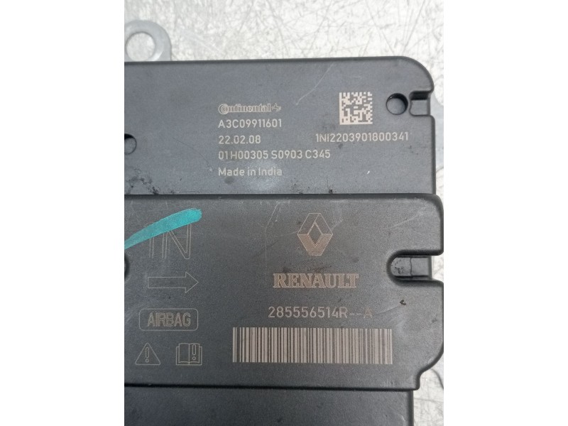 Recambio de kit airbag para dacia spring ev (b6m1) referencia OEM IAM A3C09911601 285556514R 