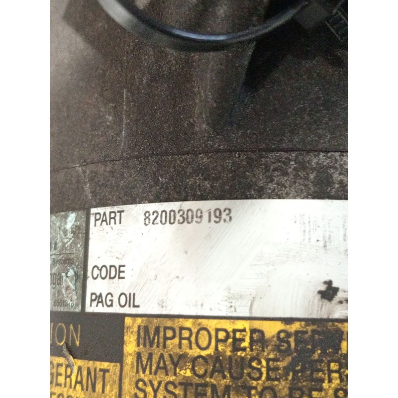 Recambio de compresor aire acondicionado para renault scénic ii (jm0/1_) 1.9 dci (jm0g, jm12, jm1g, jm2c) referencia OEM IAM 820