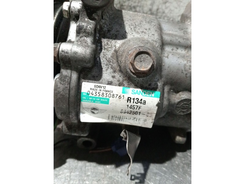 Recambio de compresor aire acondicionado para mini mini (r56) one referencia OEM IAM 694250103  