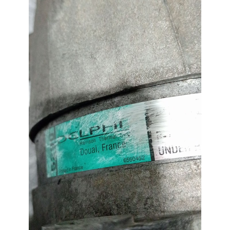 Recambio de compresor aire acondicionado para peugeot 406 (8b) 2.0 hdi 110 referencia OEM IAM 6560452  