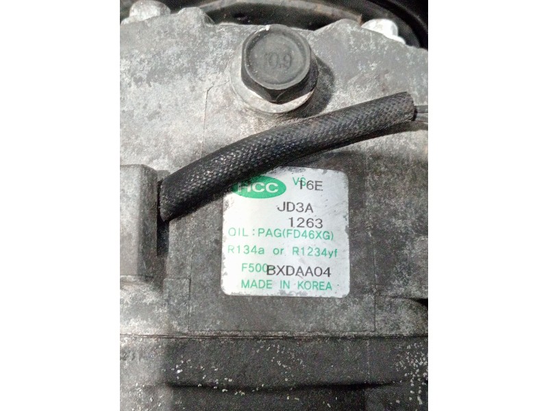 Recambio de compresor aire acondicionado para kia sportage iii (sl) 1.6 gdi referencia OEM IAM F500BXDAA04  