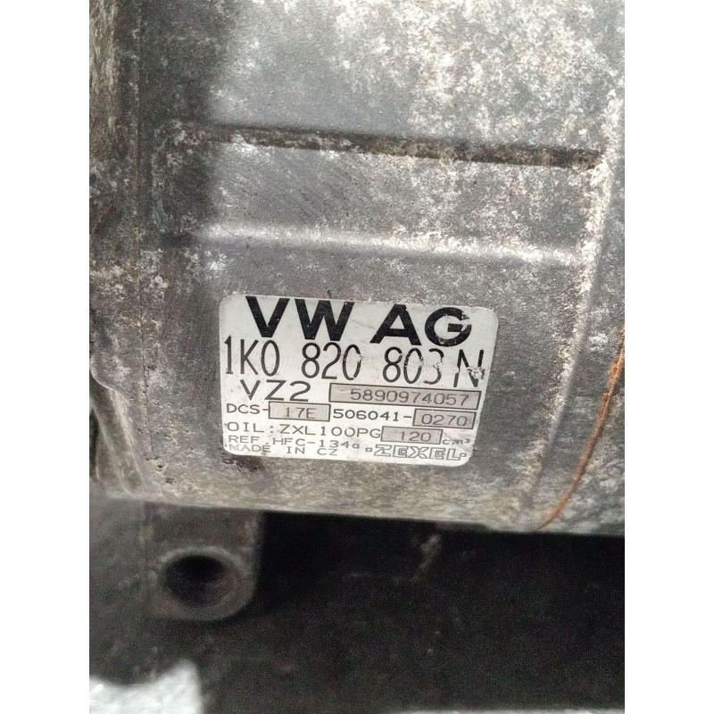 Recambio de compresor aire acondicionado para volkswagen golf v variant (1k5) 1.9 tdi referencia OEM IAM 1K0820803N  