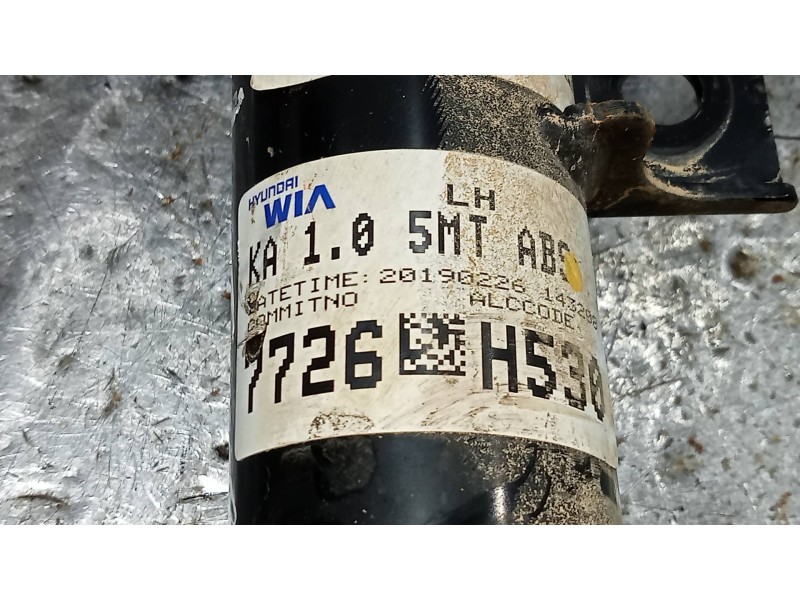 Recambio de amortiguador delantero izquierdo para kia stonic (ybcuv) business referencia OEM IAM 7726H530  