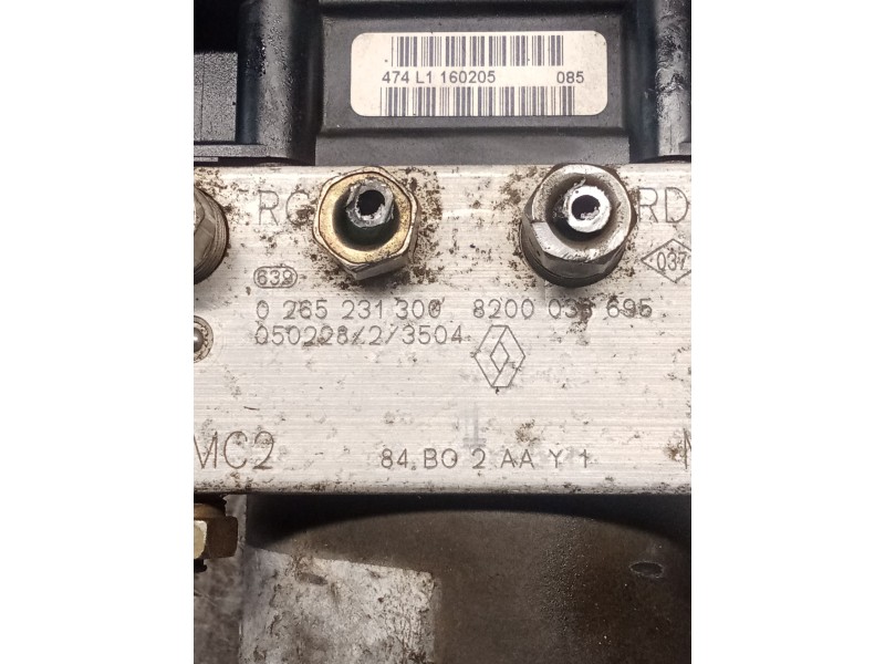 Recambio de abs para renault scénic ii (jm0/1_) 1.5 dci (jm02, jm13) referencia OEM IAM 0265800300 8200038695 0265321300
