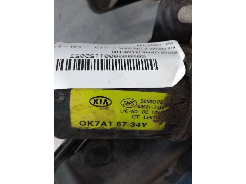 Recambio de motor limpia delantero para kia pregio ii (tb) (2004 =>) basis referencia OEM IAM 035217740 OK7A16734Y 