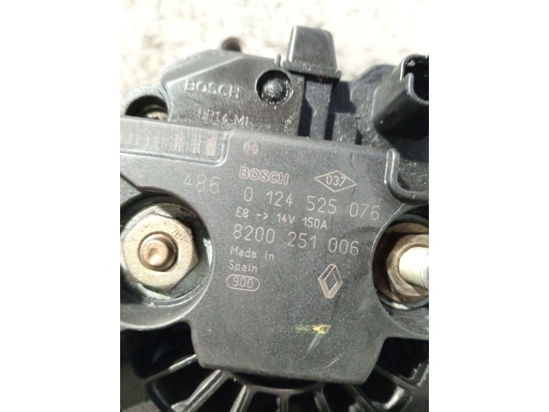 Recambio de alternador para renault laguna ii grandtour (kg0/1_) 1.9 dci (kg0g) referencia OEM IAM 8200251006 0124525076 