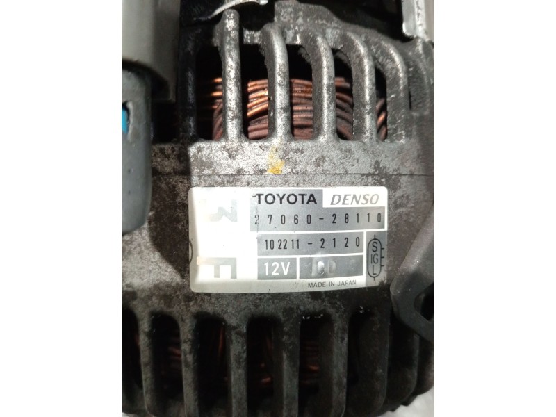 Recambio de alternador para toyota rav 4 ii (_a2_) 2.0 4wd (aca21, aca20) referencia OEM IAM 2706028110 1022112120 
