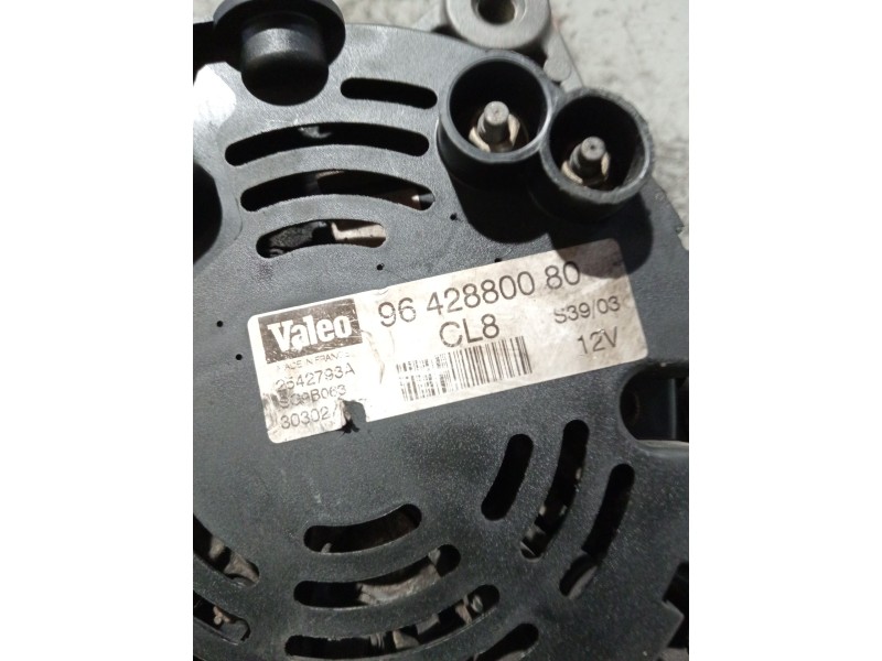 Recambio de alternador para peugeot expert furgoneta (222) 1.9 d 70 referencia OEM IAM 9642880080  