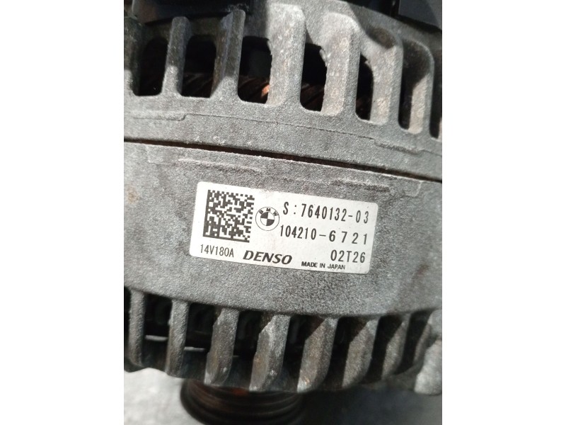 Recambio de alternador para bmw 3 touring (f31) 318 d referencia OEM IAM 764013203 1042106721 