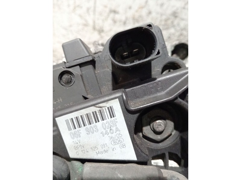 Recambio de alternador para volkswagen golf v variant (1k5) 1.9 tdi referencia OEM IAM 06F903023F 0124525091 