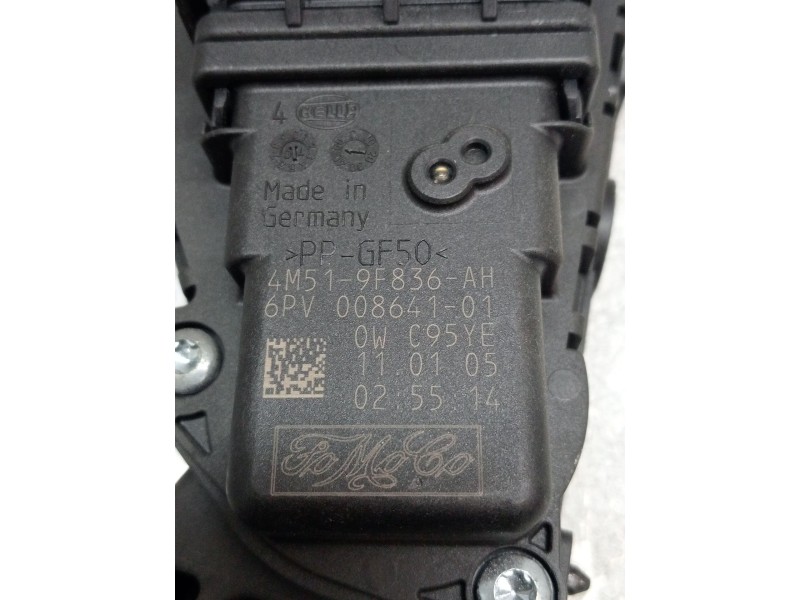 Recambio de potenciometro pedal para mazda 3 (bk) 1.6 di turbo referencia OEM IAM 4M519F836AH 6PV00864101 