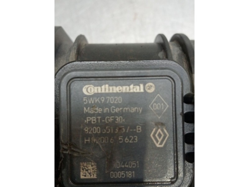 Recambio de caudalimetro para mercedes-benz citan monospace (w415) 109 cdi (415.703) referencia OEM IAM 5WK97020  