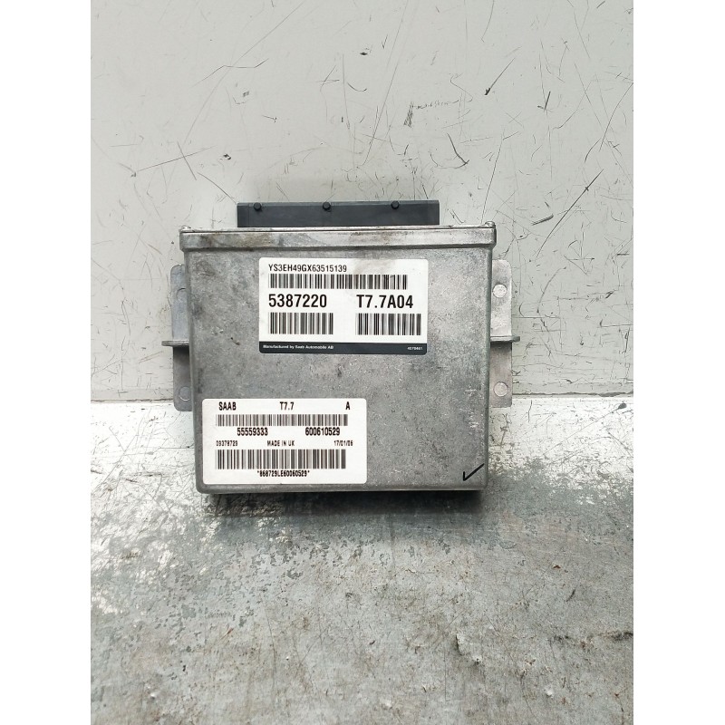 Recambio de centralita motor uce para saab 9-5 (ys3e) 2.3 turbo referencia OEM IAM 5387220 YSEH49GX63515139 