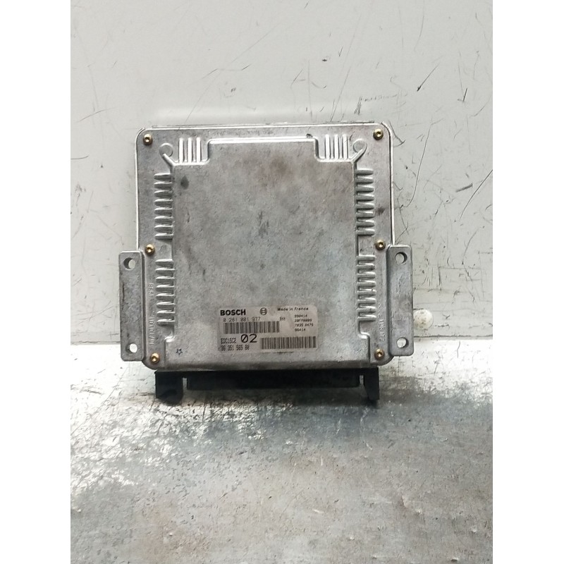 Recambio de centralita motor uce para peugeot 406 (8b) 2.0 hdi 110 referencia OEM IAM 0281001977 9635156580 